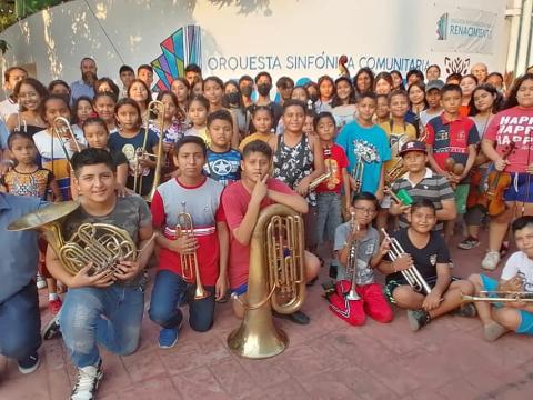 Semillero Creativo de Orquesta sinfónica comunitaria 